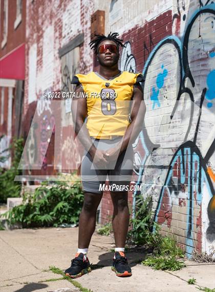 Thumbnail 2 in St. Frances Academy (Preseason Football Photoshoot) photogallery.