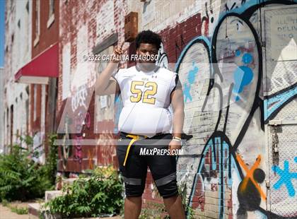 Thumbnail 1 in St. Frances Academy (Preseason Football Photoshoot) photogallery.