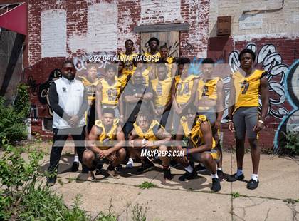 Thumbnail 1 in St. Frances Academy (Preseason Football Photoshoot) photogallery.