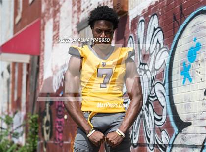 Thumbnail 2 in St. Frances Academy (Preseason Football Photoshoot) photogallery.