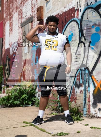 Thumbnail 3 in St. Frances Academy (Preseason Football Photoshoot) photogallery.
