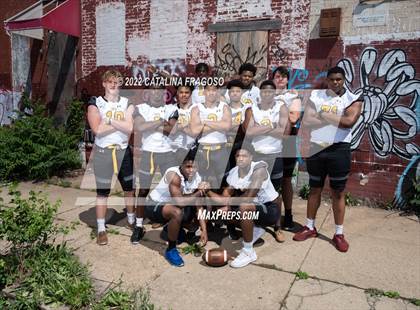 Thumbnail 1 in St. Frances Academy (Preseason Football Photoshoot) photogallery.