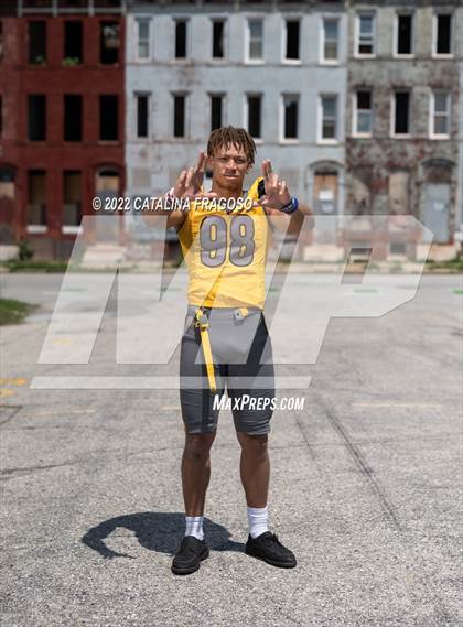 Thumbnail 3 in St. Frances Academy (Preseason Football Photoshoot) photogallery.