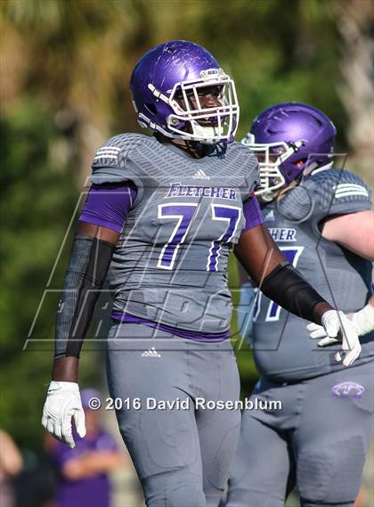 Thumbnail 2 in Fletcher vs. Ponte Vedra (Spring Scrimmage) photogallery.