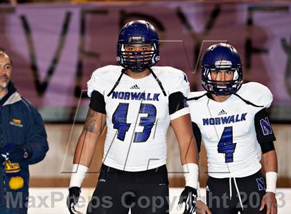 Thumbnail 2 in Norwalk vs. La Serna (CIF SS Southeast Division Final) photogallery.