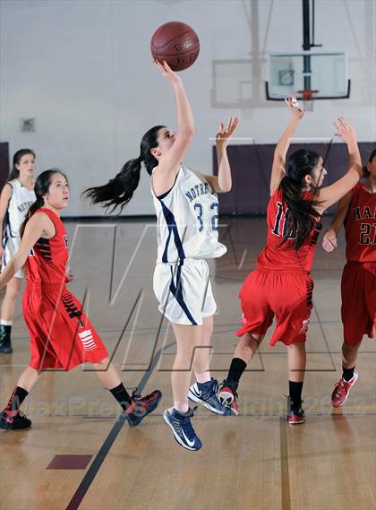 Thumbnail 1 in Notre Dame vs. Hart (La Canada Tournament) photogallery.