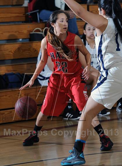 Thumbnail 2 in Notre Dame vs. Hart (La Canada Tournament) photogallery.