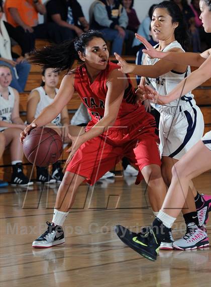 Thumbnail 1 in Notre Dame vs. Hart (La Canada Tournament) photogallery.