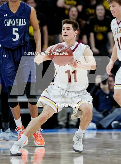 Thumbnail 3 in Chino Hills vs. Las Lomas (CIF State D1 Final) photogallery.