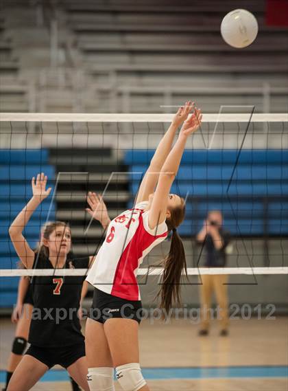 Thumbnail 2 in Exeter-West Greenwich vs. Cranston West (RIIL D2 Final) photogallery.