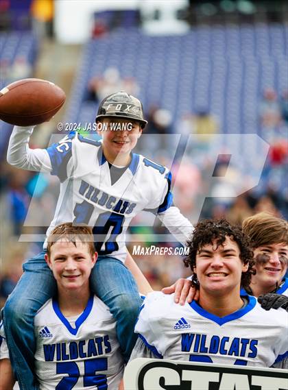 Thumbnail 2 in Liberty Christian vs. Wilbur-Creston-Keller (WIAA 1B Final) photogallery.