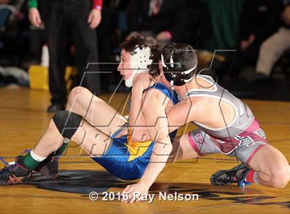 Thumbnail 2 in NYSPHSAA Championships (Division 1 Finals 99-138 LBS) photogallery.
