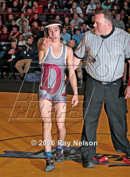 Thumbnail 2 in NYSPHSAA Championships (Division 1 Finals 99-138 LBS) photogallery.