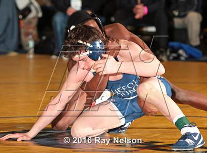 Thumbnail 2 in NYSPHSAA Championships (Division 1 Finals 99-138 LBS) photogallery.