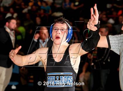 Thumbnail 1 in NYSPHSAA Championships (Division 1 Finals 99-138 LBS) photogallery.