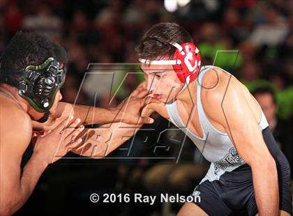 Thumbnail 2 in NYSPHSAA Championships (Division 1 Finals 99-138 LBS) photogallery.