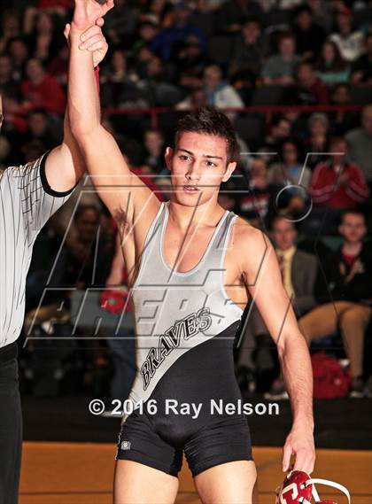 Thumbnail 1 in NYSPHSAA Championships (Division 1 Finals 99-138 LBS) photogallery.