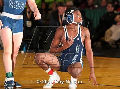 Thumbnail 1 in NYSPHSAA Championships (Division 1 Finals 99-138 LBS) photogallery.