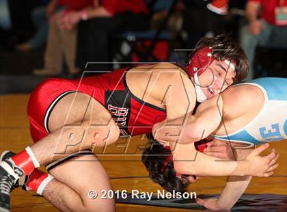 Thumbnail 2 in NYSPHSAA Championships (Division 1 Finals 99-138 LBS) photogallery.