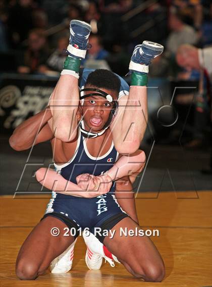 Thumbnail 3 in NYSPHSAA Championships (Division 1 Finals 99-138 LBS) photogallery.