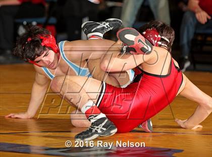 Thumbnail 1 in NYSPHSAA Championships (Division 1 Finals 99-138 LBS) photogallery.