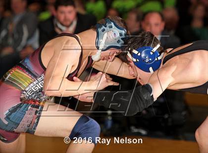 Thumbnail 2 in NYSPHSAA Championships (Division 1 Finals 99-138 LBS) photogallery.