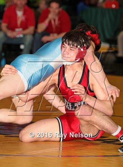 Thumbnail 3 in NYSPHSAA Championships (Division 1 Finals 99-138 LBS) photogallery.