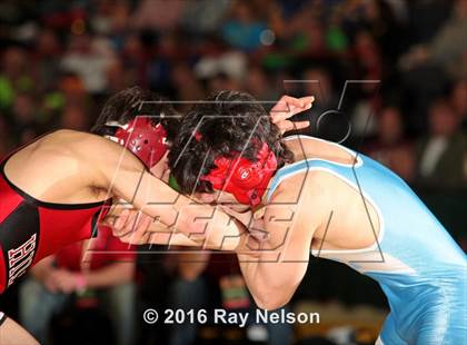 Thumbnail 2 in NYSPHSAA Championships (Division 1 Finals 99-138 LBS) photogallery.