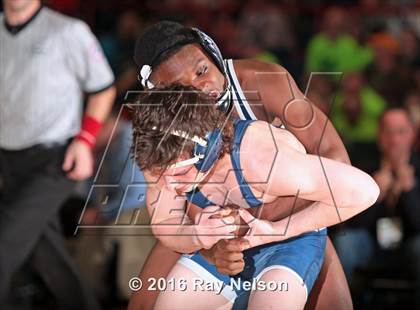 Thumbnail 1 in NYSPHSAA Championships (Division 1 Finals 99-138 LBS) photogallery.