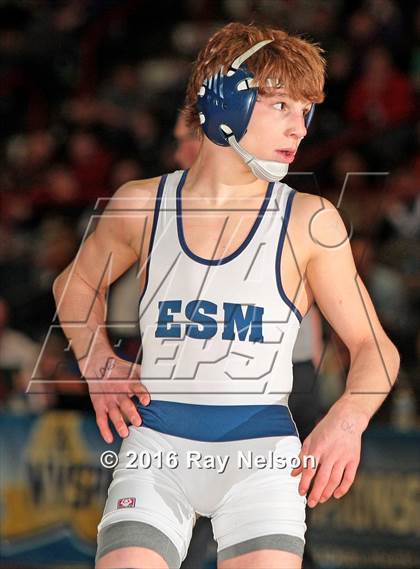 Thumbnail 2 in NYSPHSAA Championships (Division 1 Finals 99-138 LBS) photogallery.
