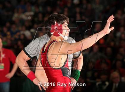 Thumbnail 1 in NYSPHSAA Championships (Division 1 Finals 99-138 LBS) photogallery.