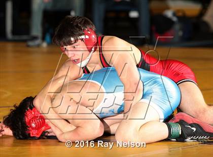 Thumbnail 1 in NYSPHSAA Championships (Division 1 Finals 99-138 LBS) photogallery.
