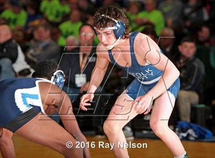 Thumbnail 1 in NYSPHSAA Championships (Division 1 Finals 99-138 LBS) photogallery.