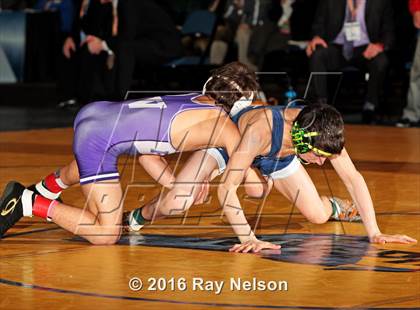 Thumbnail 3 in NYSPHSAA Championships (Division 1 Finals 99-138 LBS) photogallery.
