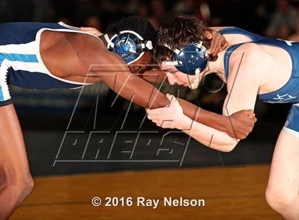 Thumbnail 3 in NYSPHSAA Championships (Division 1 Finals 99-138 LBS) photogallery.