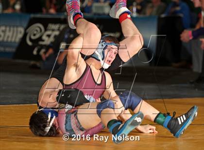 Thumbnail 3 in NYSPHSAA Championships (Division 1 Finals 99-138 LBS) photogallery.