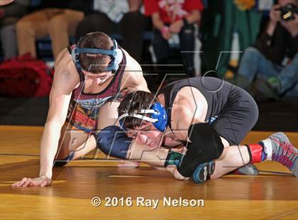 Thumbnail 3 in NYSPHSAA Championships (Division 1 Finals 99-138 LBS) photogallery.