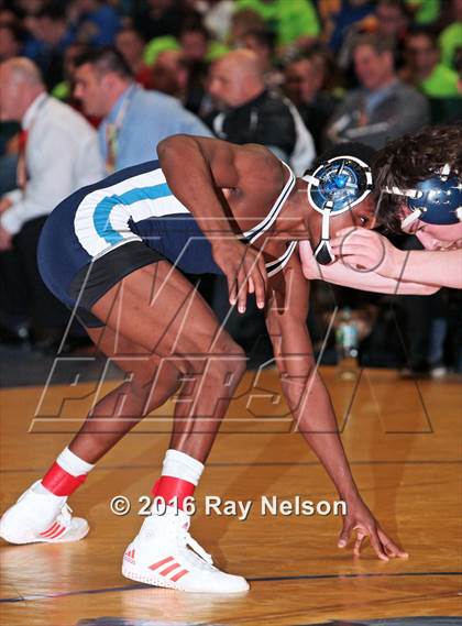 Thumbnail 2 in NYSPHSAA Championships (Division 1 Finals 99-138 LBS) photogallery.