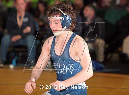 Thumbnail 2 in NYSPHSAA Championships (Division 1 Finals 99-138 LBS) photogallery.
