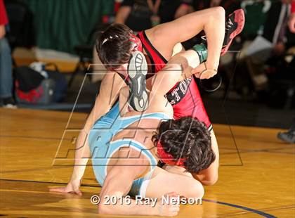 Thumbnail 2 in NYSPHSAA Championships (Division 1 Finals 99-138 LBS) photogallery.