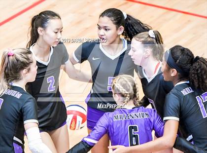 Thumbnail 2 in Cardinal Mooney vs. Millennium (NIKE Tournament of Champions) photogallery.