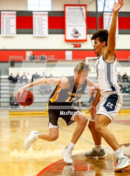 Thumbnail 2 in Davis vs. Corner Canyon (Utah Elite 8) photogallery.