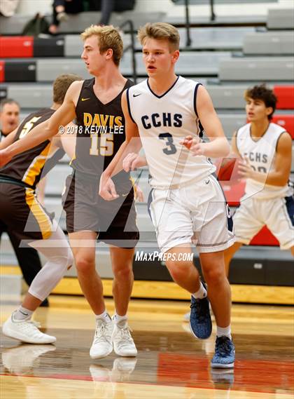 Thumbnail 3 in Davis vs. Corner Canyon (Utah Elite 8) photogallery.