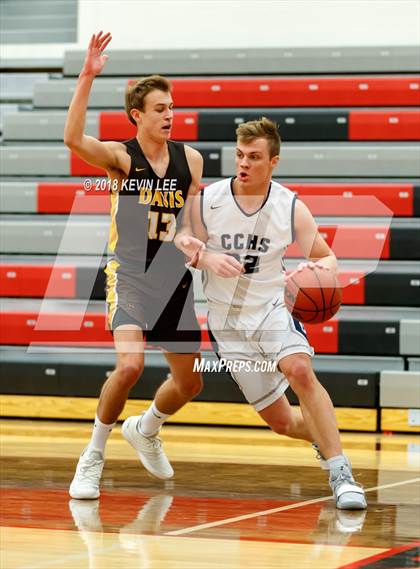 Thumbnail 2 in Davis vs. Corner Canyon (Utah Elite 8) photogallery.