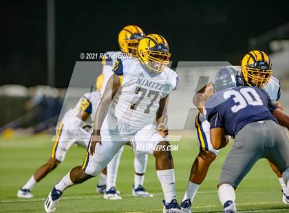 Thumbnail 3 in Nimitz @ College Park (UIL 6A Bi-District Playoff) photogallery.