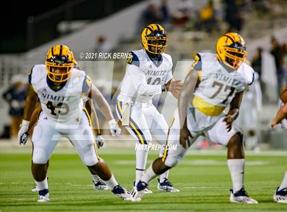 Thumbnail 3 in Nimitz @ College Park (UIL 6A Bi-District Playoff) photogallery.