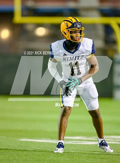 Thumbnail 2 in Nimitz @ College Park (UIL 6A Bi-District Playoff) photogallery.