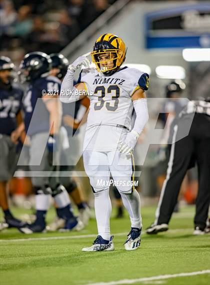Thumbnail 3 in Nimitz @ College Park (UIL 6A Bi-District Playoff) photogallery.