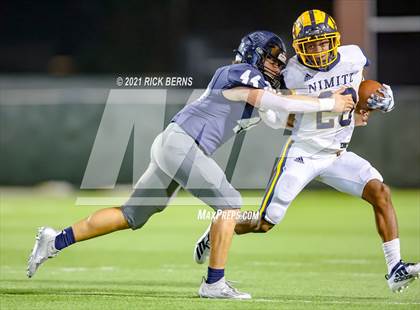 Thumbnail 1 in Nimitz @ College Park (UIL 6A Bi-District Playoff) photogallery.