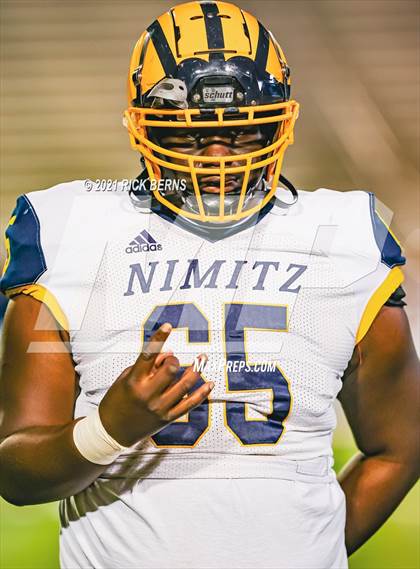 Thumbnail 3 in Nimitz @ College Park (UIL 6A Bi-District Playoff) photogallery.